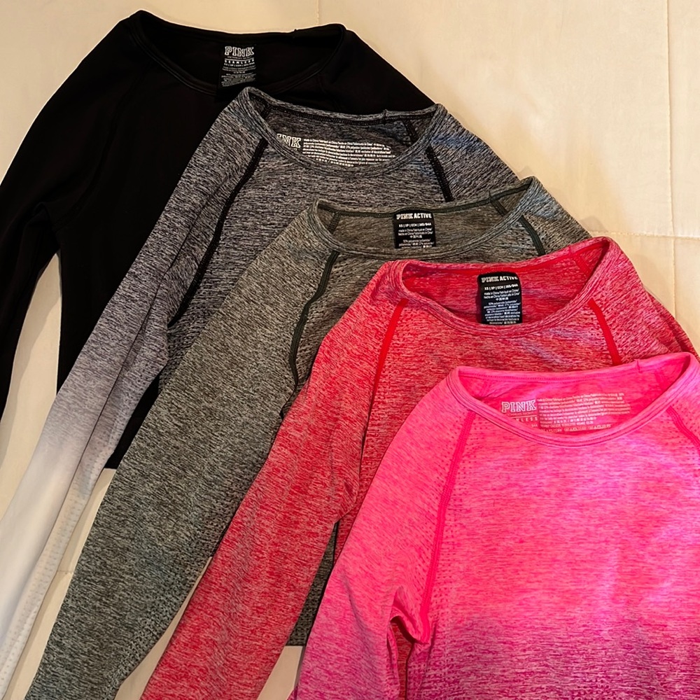 5 exercise crop tops